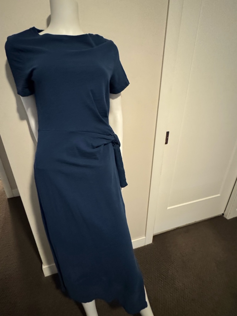 Nation Ltd Slub Cotton Midi Dress - MINT!